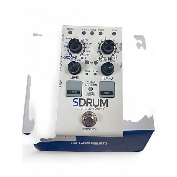 Used DigiTech SDRUM Auto-Drummer Pedal