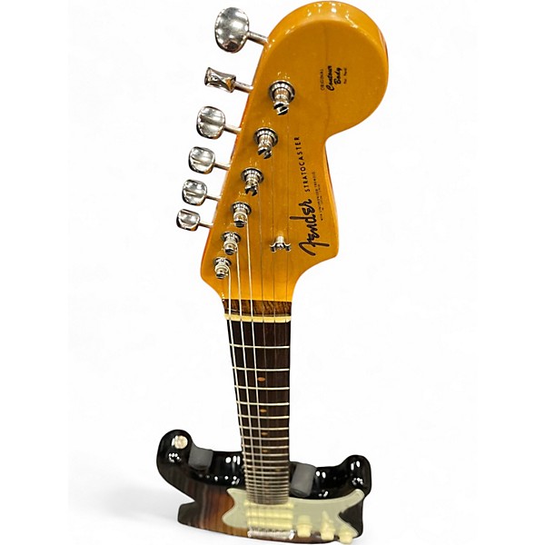 Used Fender 1961 American Vintage 2 Tone Sunburst Solid Body Electric Guitar