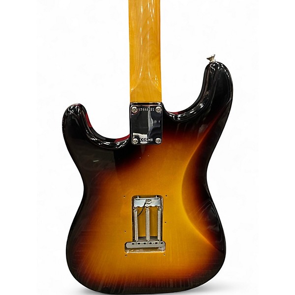 Used Fender 1961 American Vintage 2 Tone Sunburst Solid Body Electric Guitar