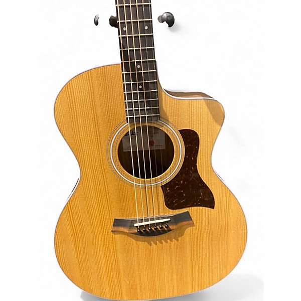 Used Taylor 214CE Natural Acoustic Electric Guitar