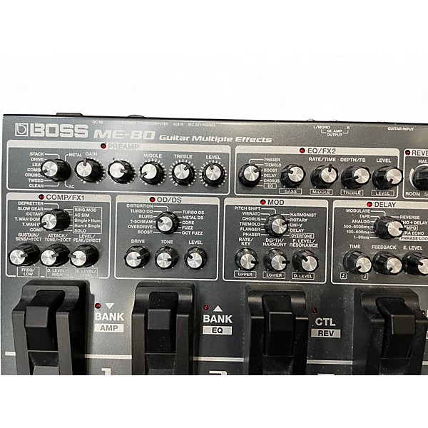 Used BOSS ME80 Guitar Multi Effect Processor