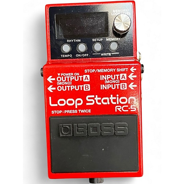 Used BOSS RC-5 Loop Station Pedal