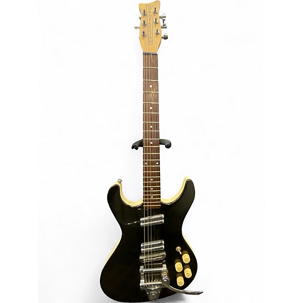 Used Danelectro Hodad BLACK SPARKLE Solid Body Electric Guitar