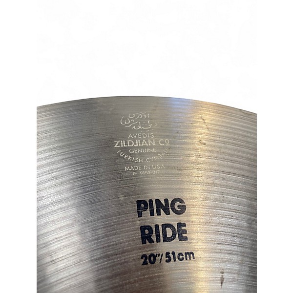 Used Zildjian 20in Avedis Ride Cymbal