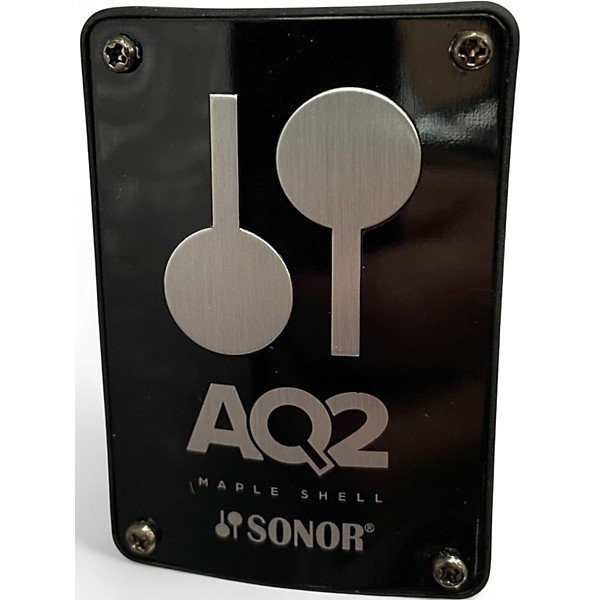 Used SONOR 4 Piece AQ2 Pearl White Drum Kit