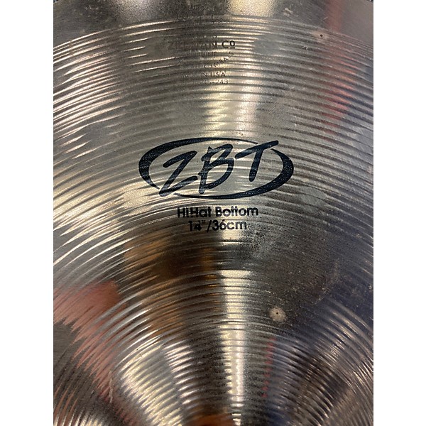 Used Zildjian 14in ZBT Rock Hi Hat Pair Cymbal