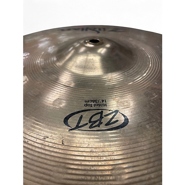 Used Zildjian 14in ZBT Rock Hi Hat Pair Cymbal