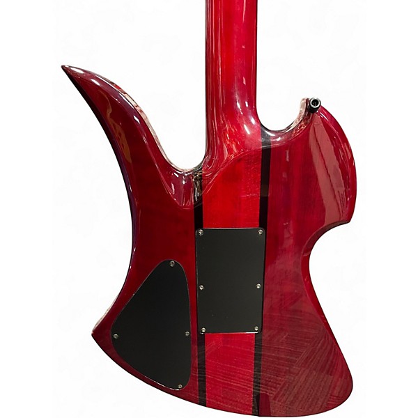 Used B.C. Rich Mockingbird Legacy ST Trans Red Solid Body Electric Guitar