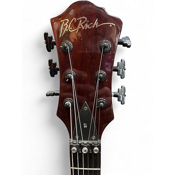 Used B.C. Rich Mockingbird Legacy ST Trans Red Solid Body Electric Guitar