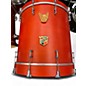 Used SJC Drums 3 Piece Custom 3PC Shell Pack Orange Drum Kit