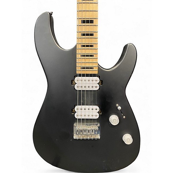 Used Sawtooth STM24 Matte Black Solid Body Electric Guitar