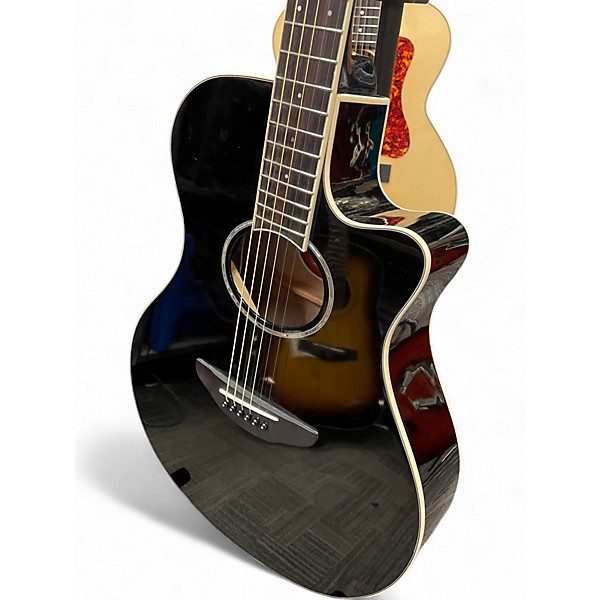 Used Yamaha APX600 Black Acoustic Electric Guitar