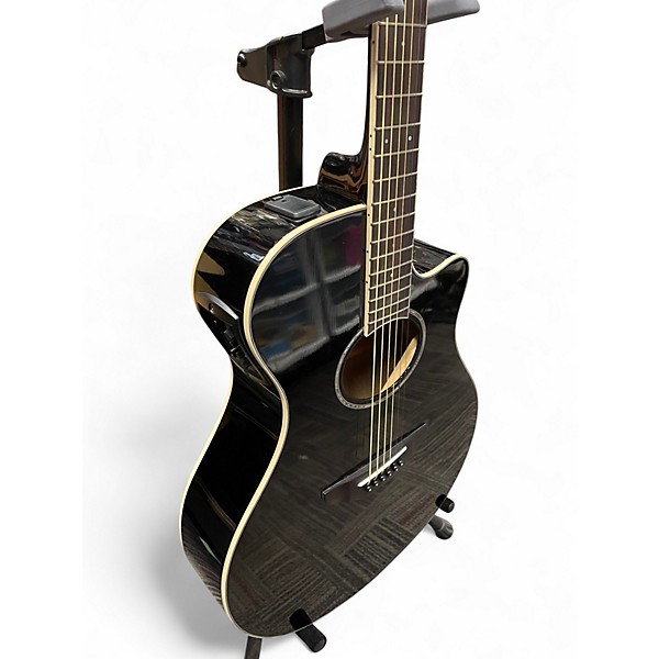 Used Yamaha APX600 Black Acoustic Electric Guitar