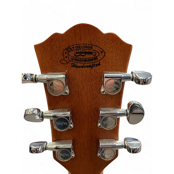 Used Washburn WCSD32SCEK NATURAL Acoustic Electric Guitar
