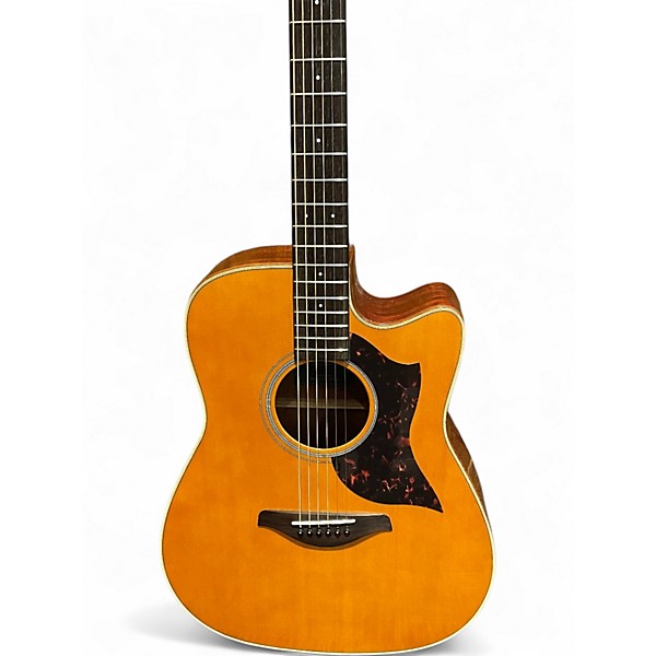 Used Yamaha A1M Natural Acoustic Electric Guitar