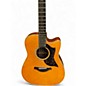 Used Yamaha A1M Natural Acoustic Electric Guitar
