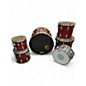 Used 1980s Ludwig 6 Piece Classic Maple Ruby Drum Kit thumbnail