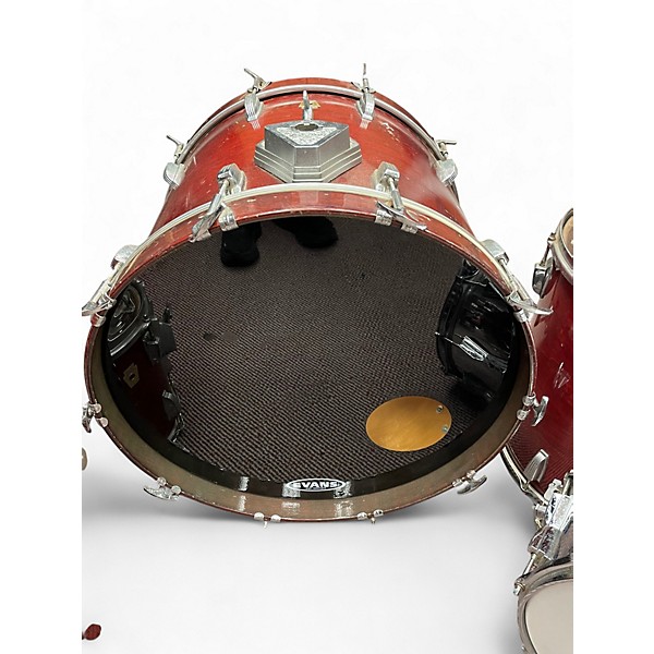 Used 1980s Ludwig 6 Piece Classic Maple Ruby Drum Kit