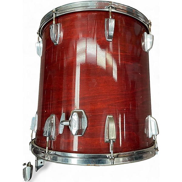 Used 1980s Ludwig 6 Piece Classic Maple Ruby Drum Kit