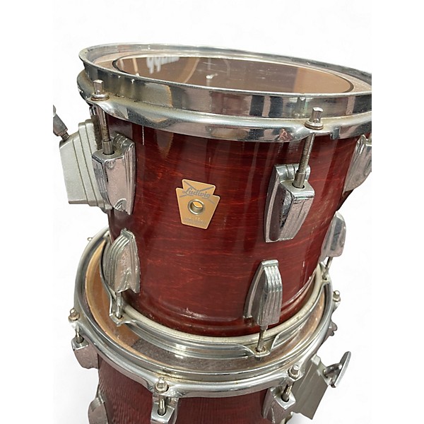Used 1980s Ludwig 6 Piece Classic Maple Ruby Drum Kit