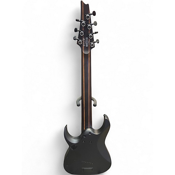 Used Ibanez RGA71AL Axion Label 7 String BLACK AURORA BURST Solid Body Electric Guitar