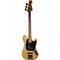 Used 2022 Fender Player Mustang Bass PJ FIRE MIST GOLD Electric Bass Guitar thumbnail