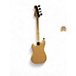 Used 2022 Fender Player Mustang Bass PJ FIRE MIST GOLD Electric Bass Guitar
