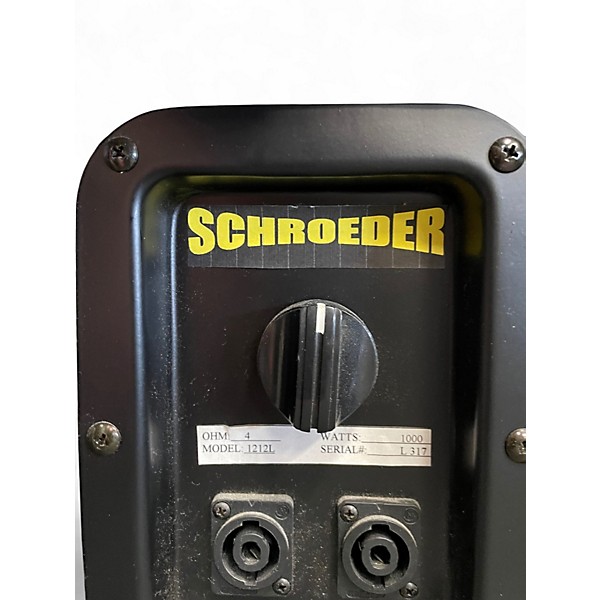 Used Schroeder 1212L Guitar Cabinet