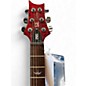 Used PRS SE Custom 24 Trans Red Solid Body Electric Guitar