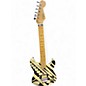 Used EVH Striped series GLOSScrop circle Crop circle Solid Body Electric Guitar thumbnail
