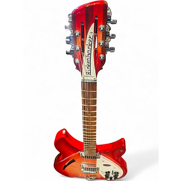 Used Rickenbacker 330/12 Fireglo Hollow Body Electric Guitar