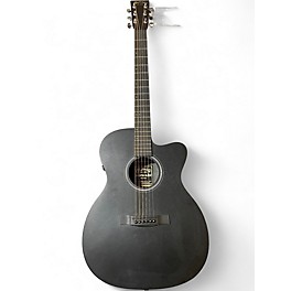 Used Martin OMCPA5 BLACK Black Acoustic Electric Guitar