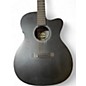 Used Martin OMCPA5 BLACK Black Acoustic Electric Guitar