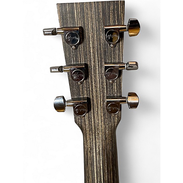 Used Martin OMCPA5 BLACK Black Acoustic Electric Guitar