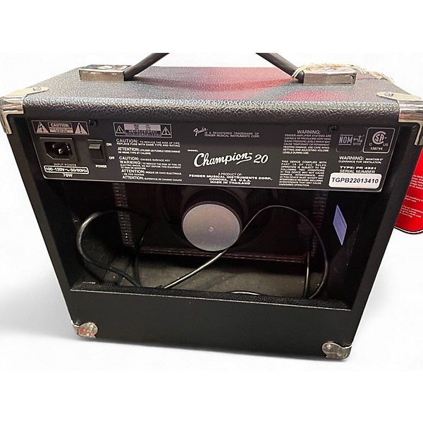 Used Fender Champion 20 Guitar Combo Amp