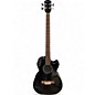 Used Fender CB60SCE Black Acoustic Bass Guitar