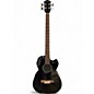 Used Fender CB60SCE Black Acoustic Bass Guitar