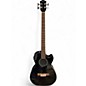 Used Fender CB60SCE Black Acoustic Bass Guitar