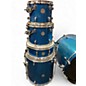Used Mapex 5 Piece Horizon Standard Blue Sparkle Drum Kit