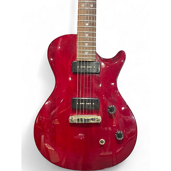 Used PRS SE Soapbar Cherry Solid Body Electric Guitar