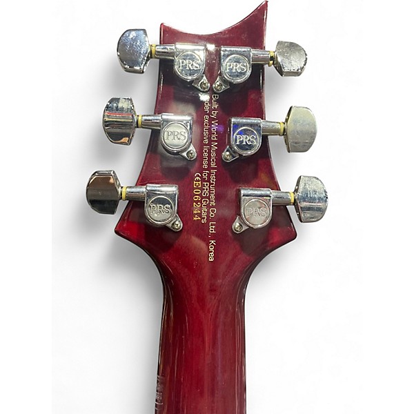 Used PRS SE Soapbar Cherry Solid Body Electric Guitar