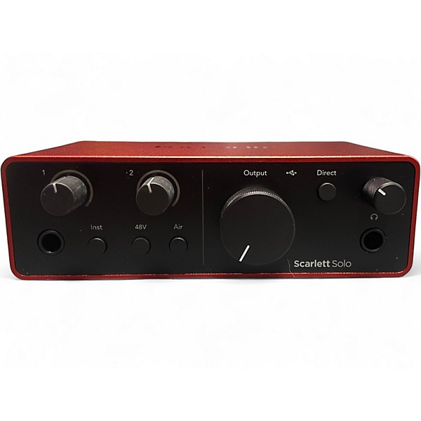 Used Focusrite Scarlett Solo Audio Interface