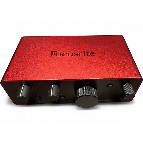 Used Focusrite Scarlett Solo Audio Interface