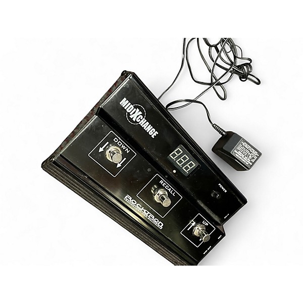 Used Rocktron MIDI XCHANGE MIDI Pedalboard