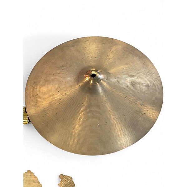 Used Zildjian 15in 60's Stamped Hi Hat Pair Cymbal