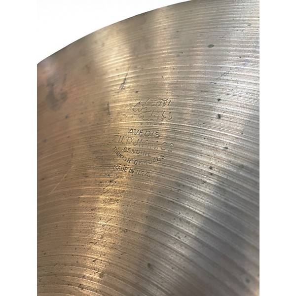 Used Zildjian 15in 60's Stamped Hi Hat Pair Cymbal