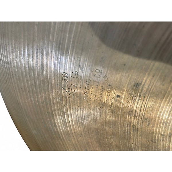 Used Zildjian 15in 60's Stamped Hi Hat Pair Cymbal