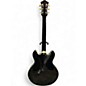 Used Eastman T486 BK Black Hollow Body Electric Guitar
