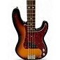 Used Fender Standard Precision Bass Brown Sunburst Electric Bass Guitar