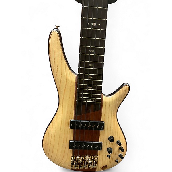 Used Ibanez SR1306 Natural Electric Bass Guitar
